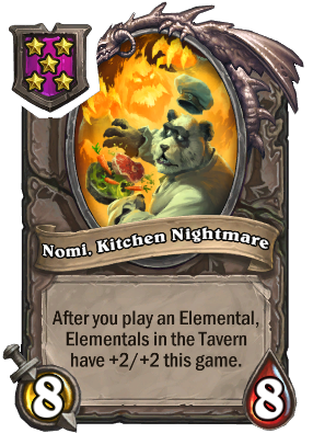 Nomi, Kitchen Nightmare Card Image