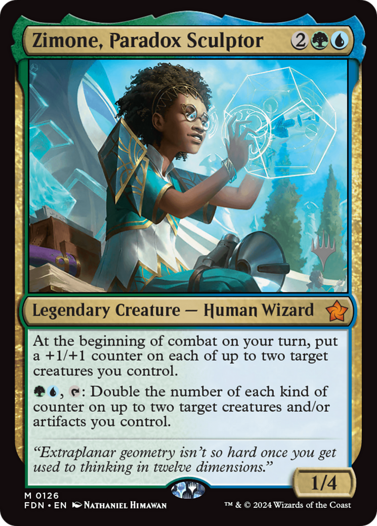 Zimone, Paradox Sculptor Card Image