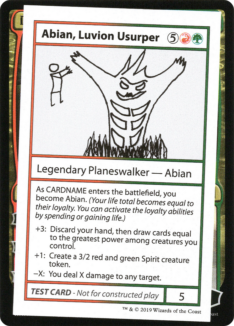 Abian, Luvion Usurper Card Image