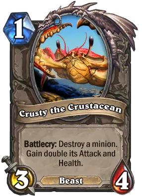 Crusty the Crustacean Card Image