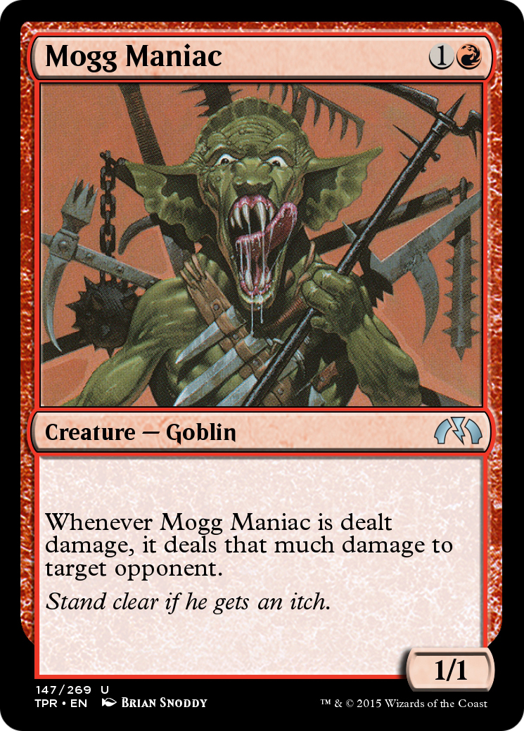 Mogg Maniac Card Image