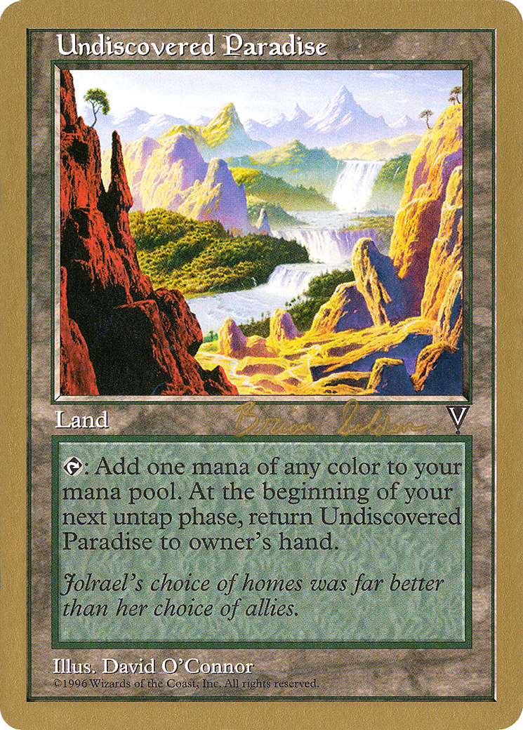 Undiscovered Paradise Card Image