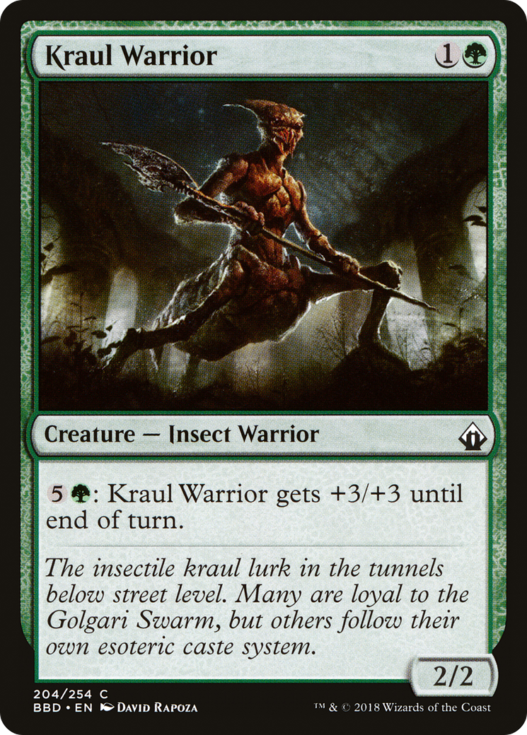 Kraul Warrior Card Image