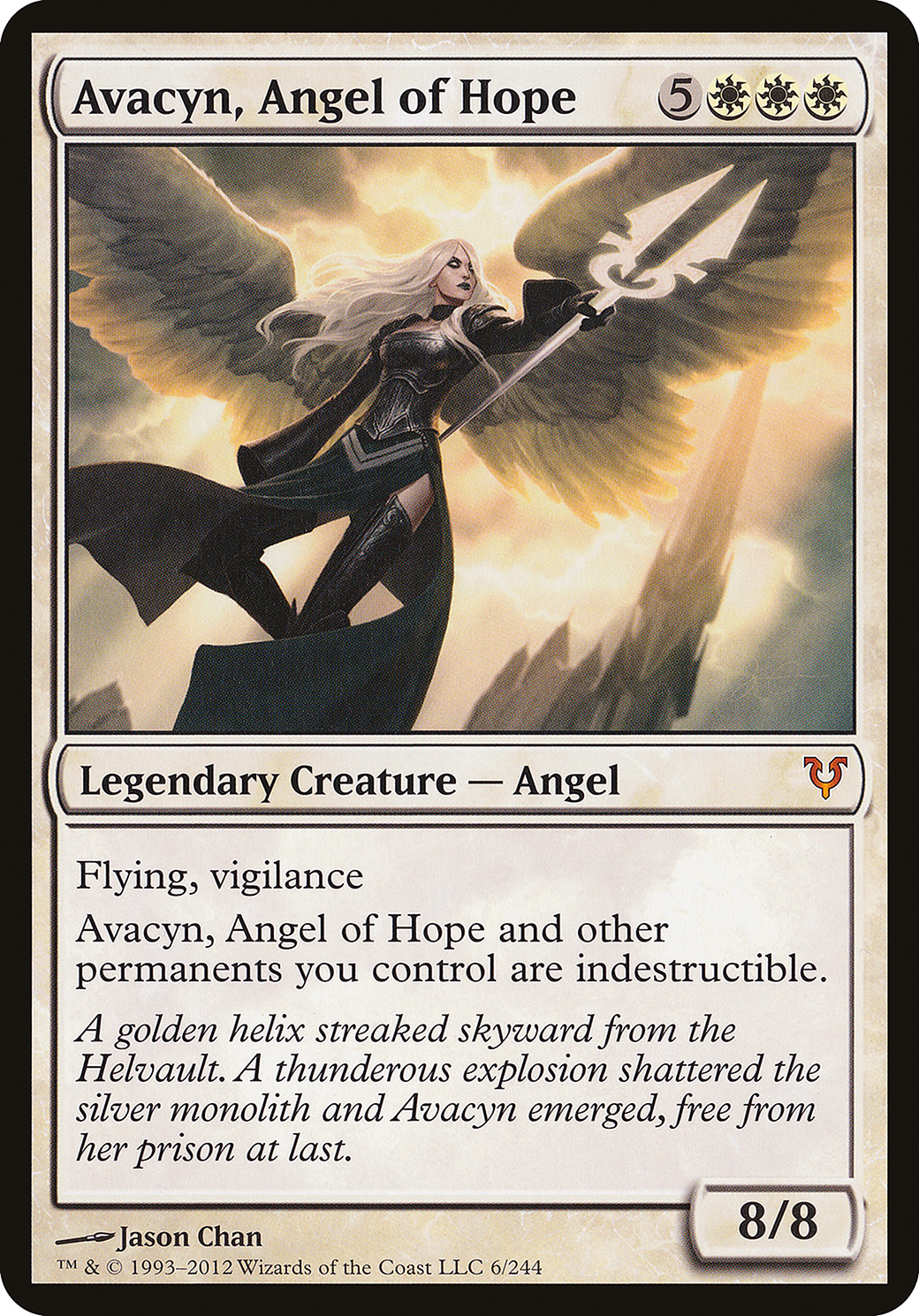 Avacyn, Angel of Hope Card Image