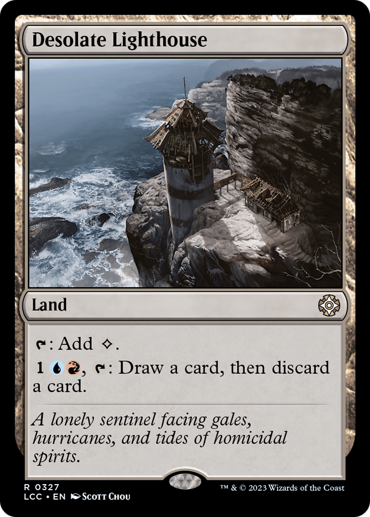 Desolate Lighthouse Card Image