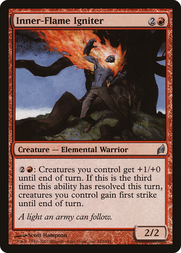 Inner-Flame Igniter Card Image