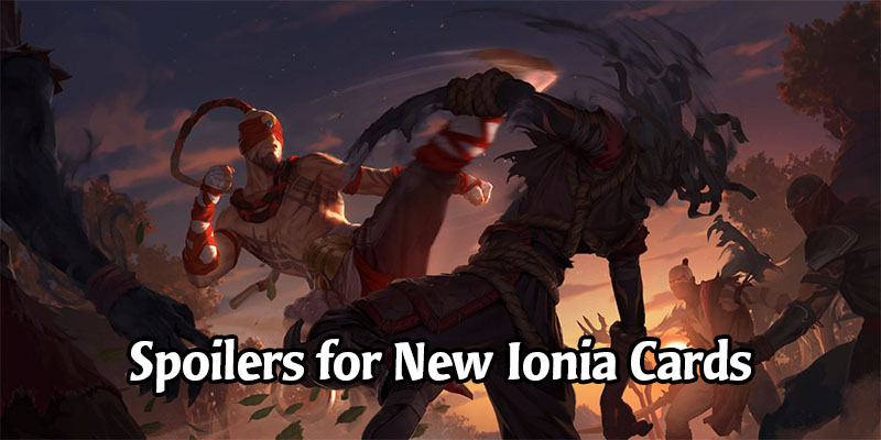 Lee Sin is Legend of Runeterra's Latest Champion - New Ionia Cards Revealed
