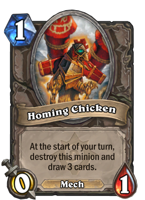 Homing Chicken Card Image