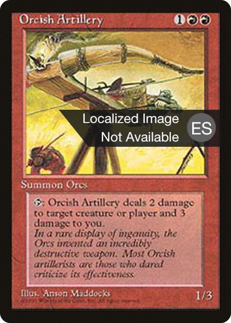 Orcish Artillery Card Image