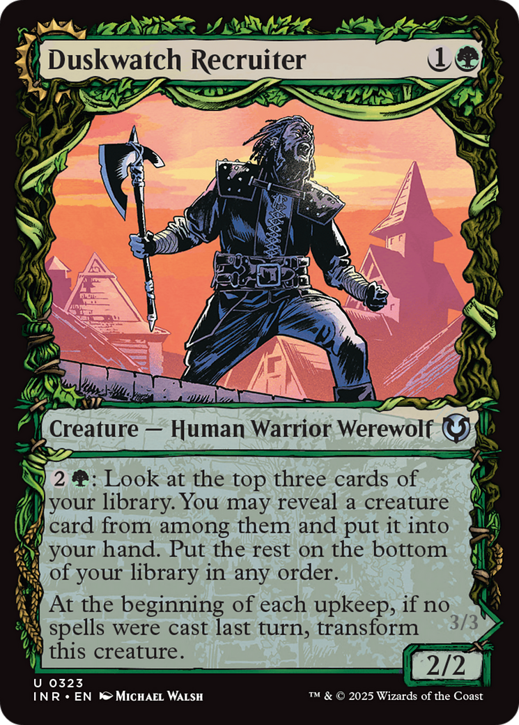 Duskwatch Recruiter // Krallenhorde Howler Card Image