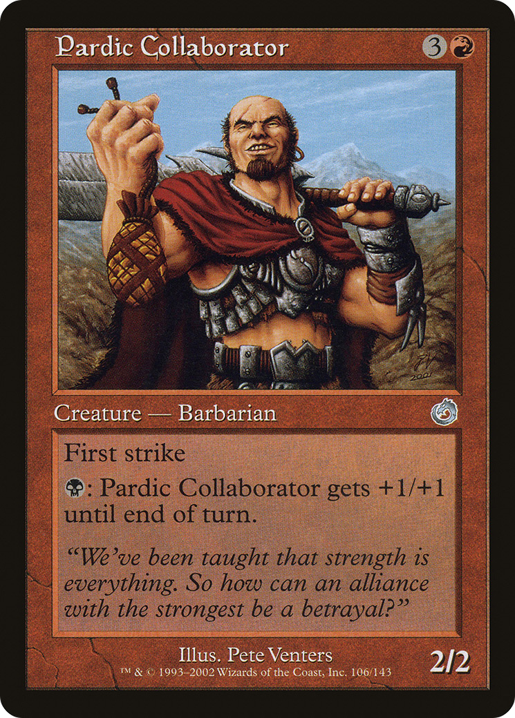 Pardic Collaborator Card Image