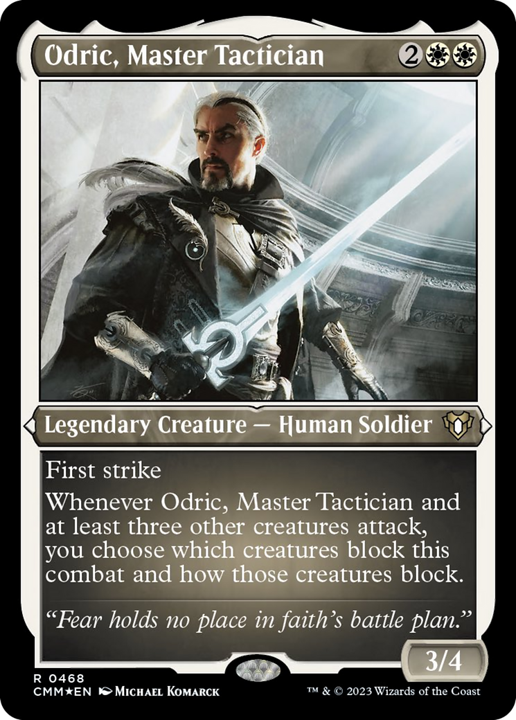 Odric, Master Tactician Card Image