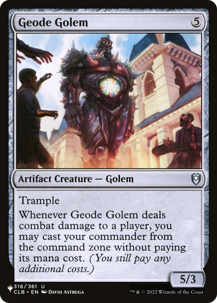 Geode Golem Card Image