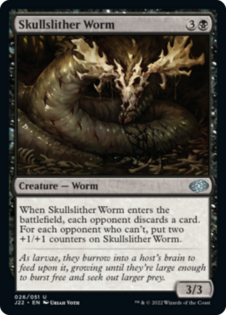 Skullslither Worm Card Image
