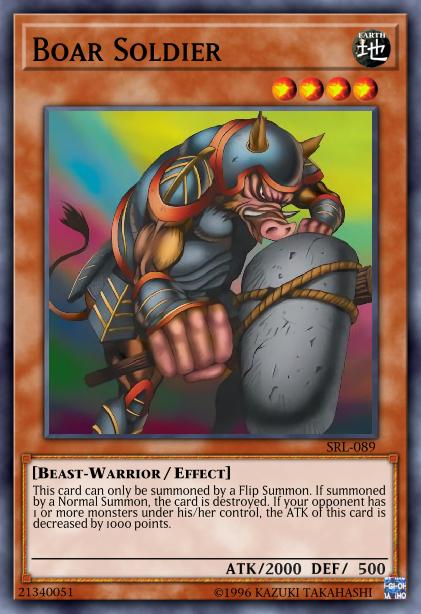 Boar Soldier Card Image