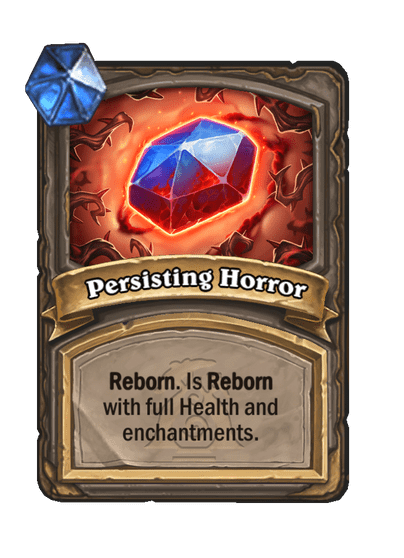 Persisting Horror Card Image