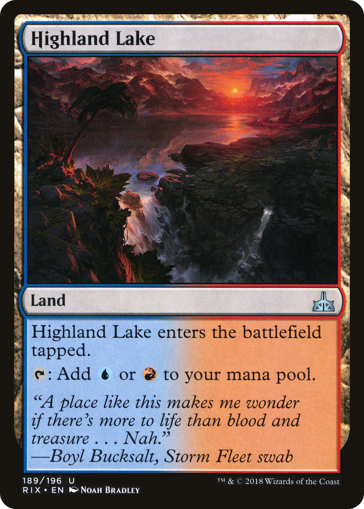 Highland Lake Card Image