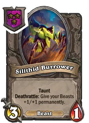 Silithid Burrower Card Image