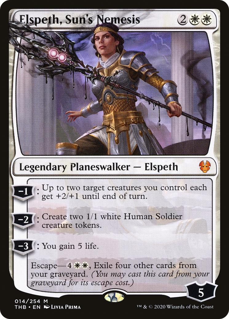 Elspeth, Sun's Nemesis Card Image