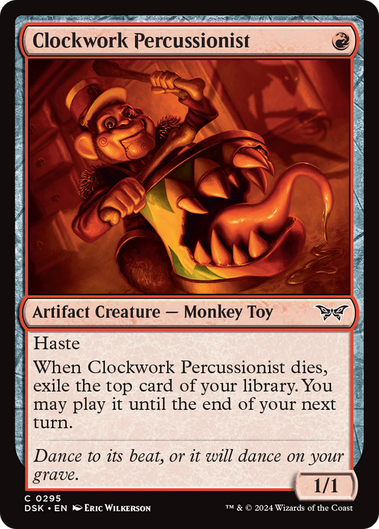 Clockwork Percussionist Card Image