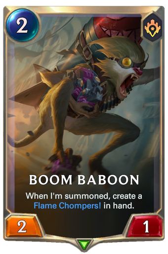 Boom Baboon Card Image