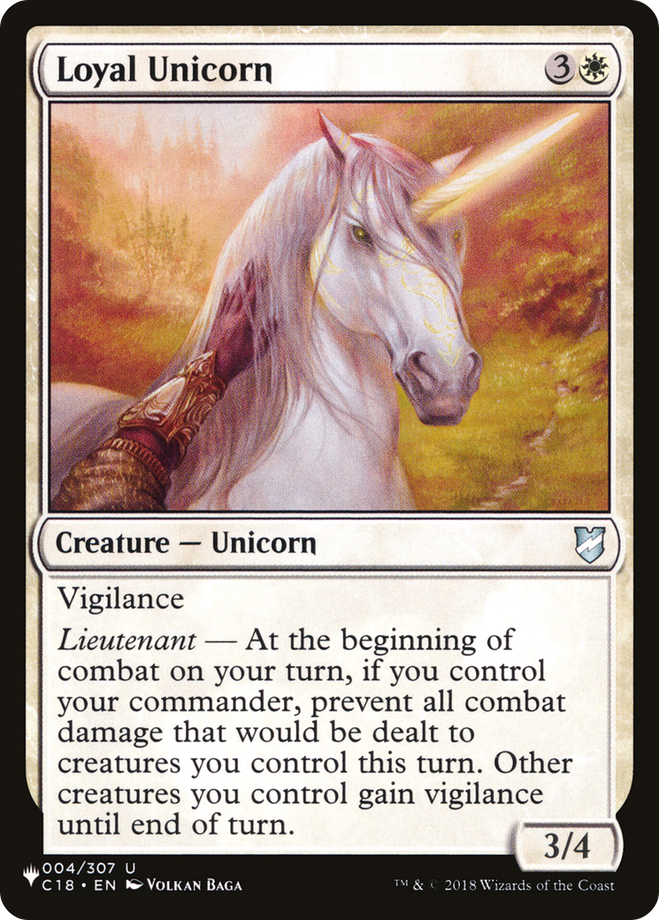Loyal Unicorn Card Image