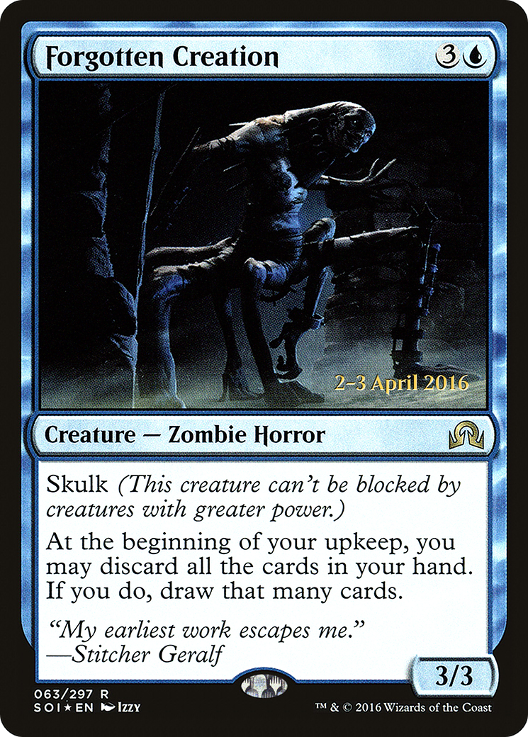 Forgotten Creation Card Image