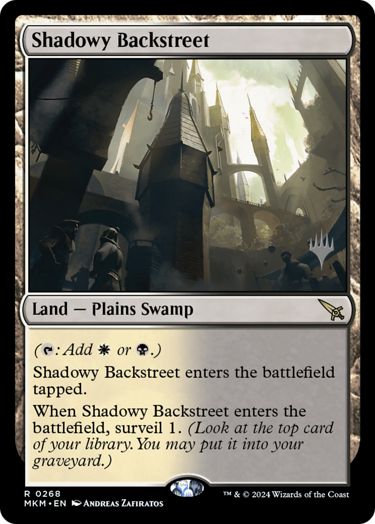 Shadowy Backstreet Card Image