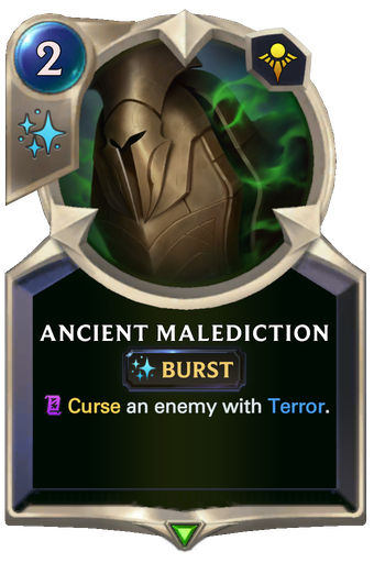 Ancient Malediction Card Image