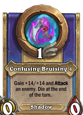 Confusing Bruising 4 Card Image