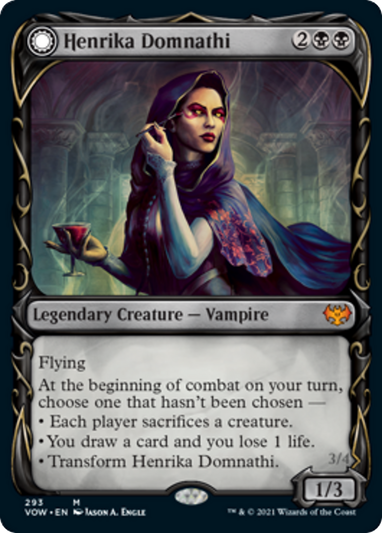 Henrika Domnathi // Henrika, Infernal Seer Card Image