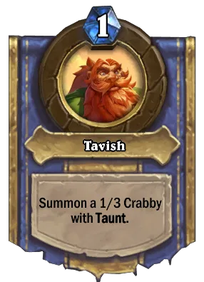 Tavish Card Image