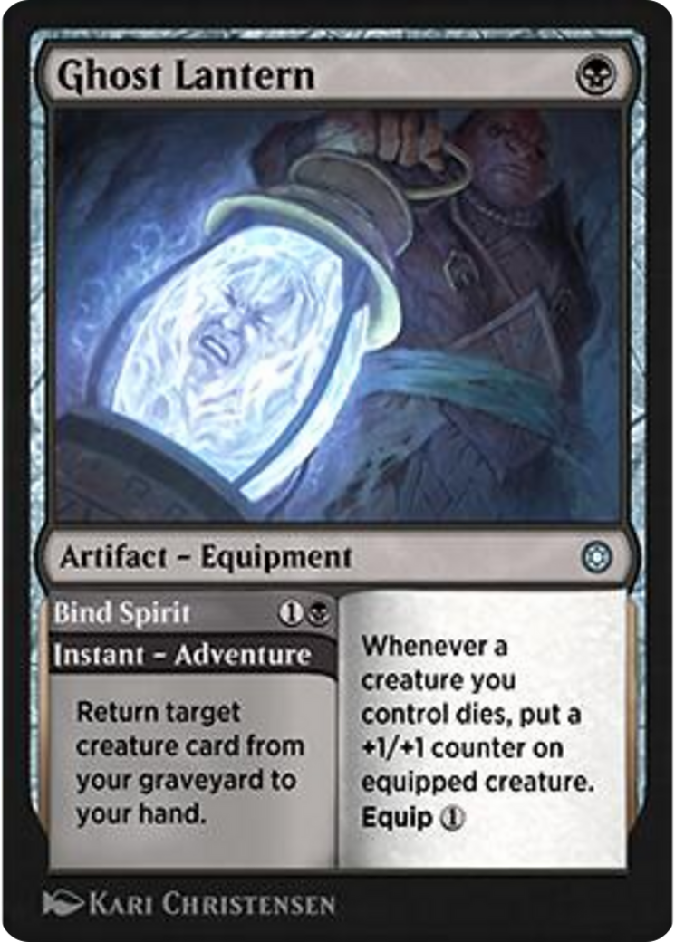 Ghost Lantern // Bind Spirit Card Image