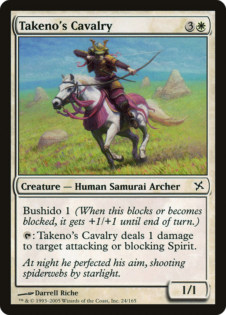 Takeno's Cavalry Card Image