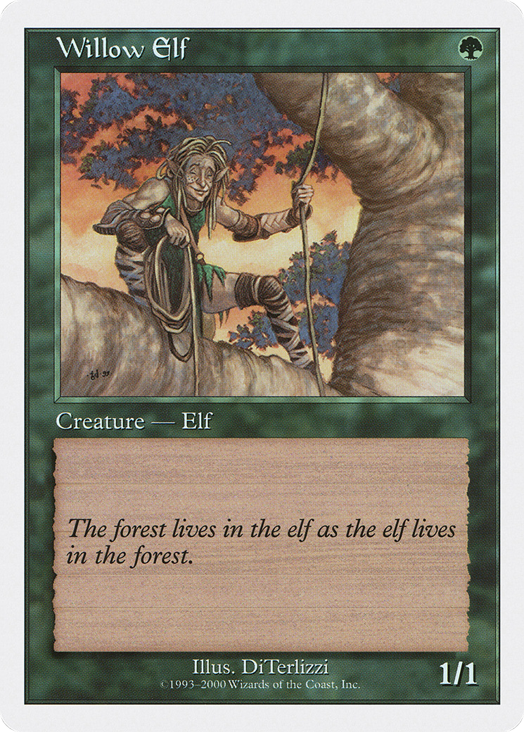 Willow Elf Card Image