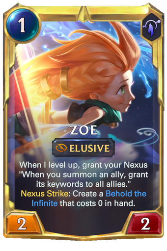 Zoe Card Image