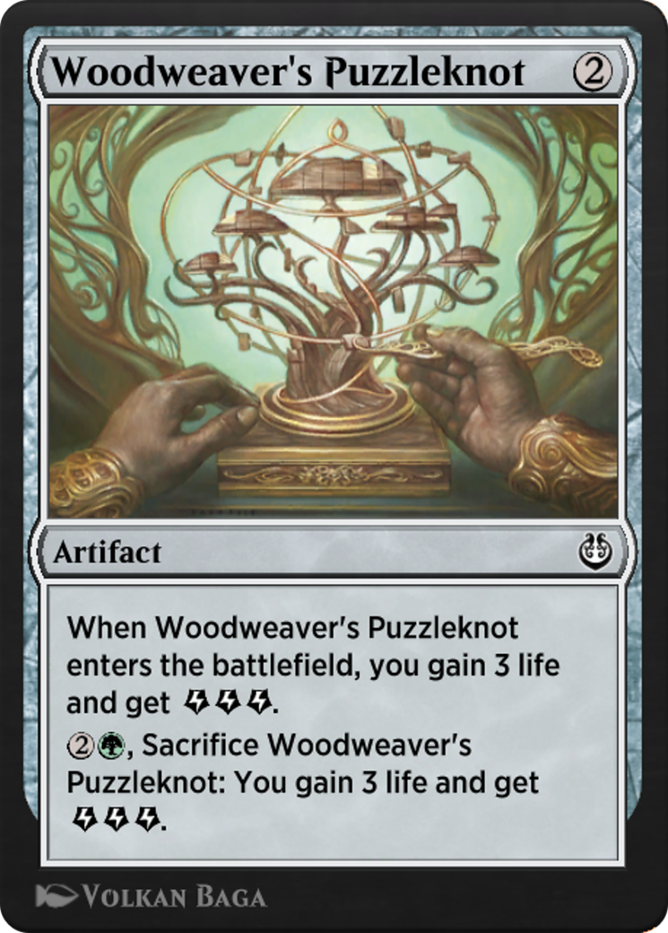 Woodweaver's Puzzleknot Card Image