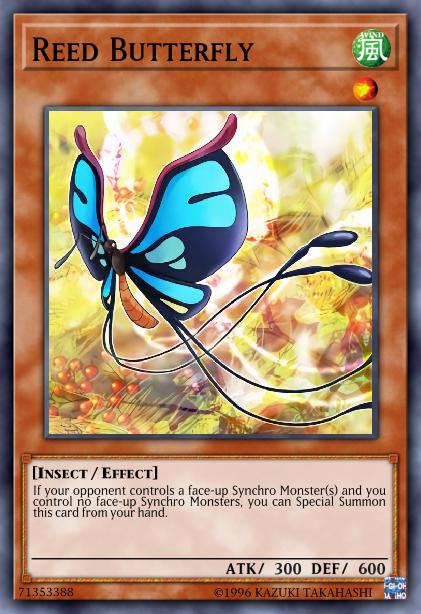 Reed Butterfly Card Image