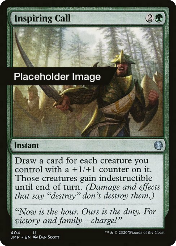 Inspiring Call Card Image