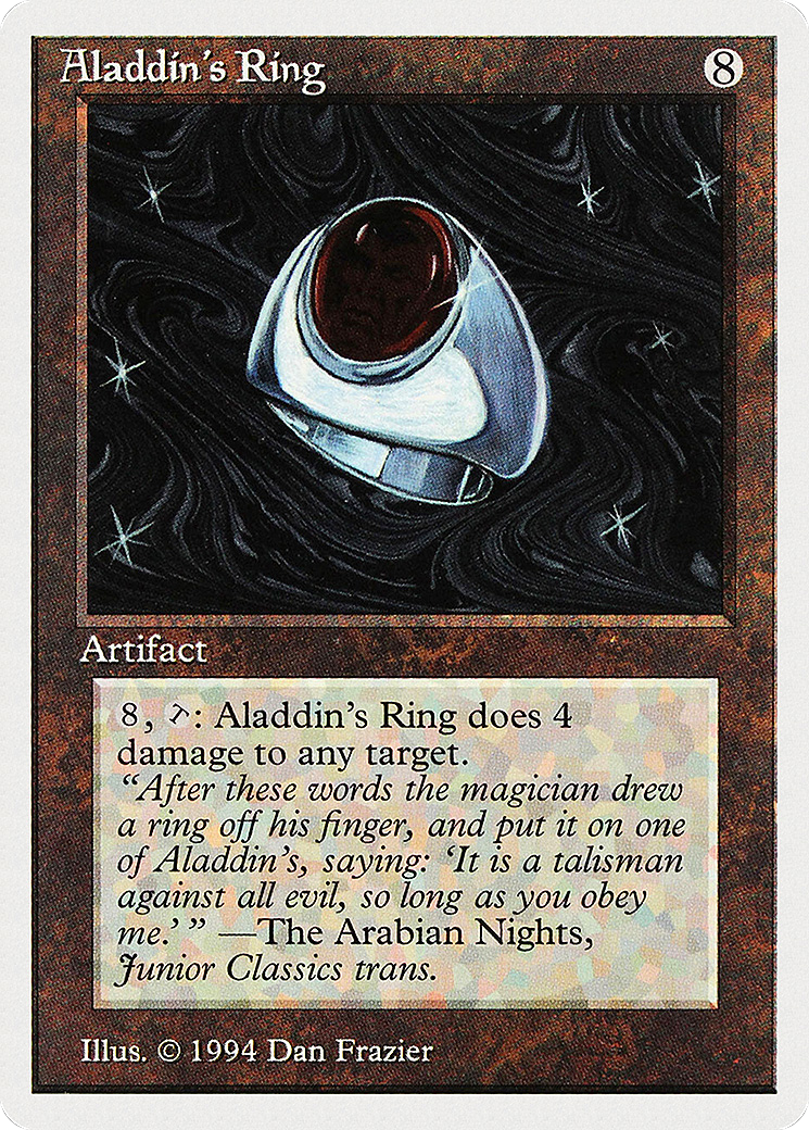 Aladdin's Ring Card Image