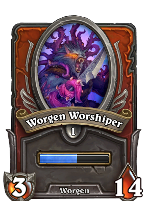 Worgen Worshiper Card Image