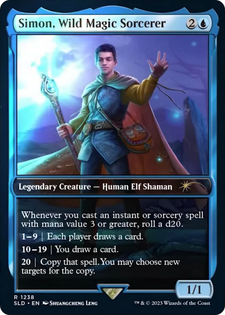 Simon, Wild Magic Sorcerer Card Image