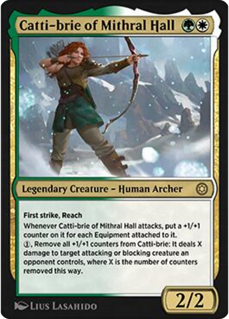 Catti-brie of Mithral Hall Card Image