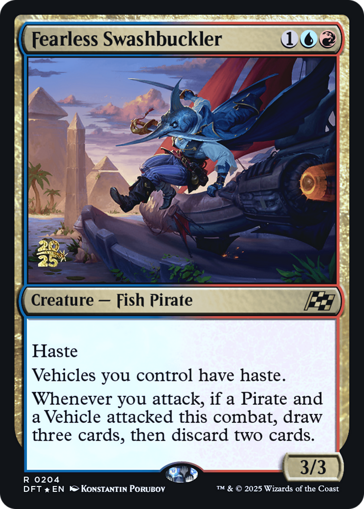 Fearless Swashbuckler Card Image