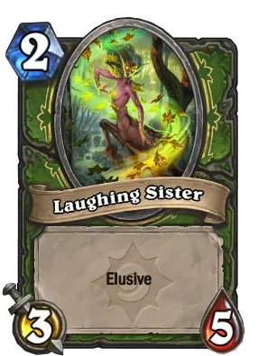 Laughing Sister Card Image