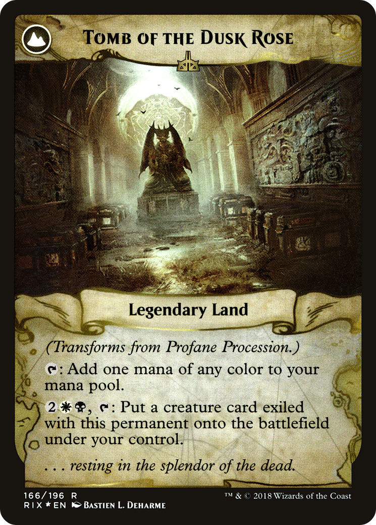 Profane Procession // Tomb of the Dusk Rose Card Image