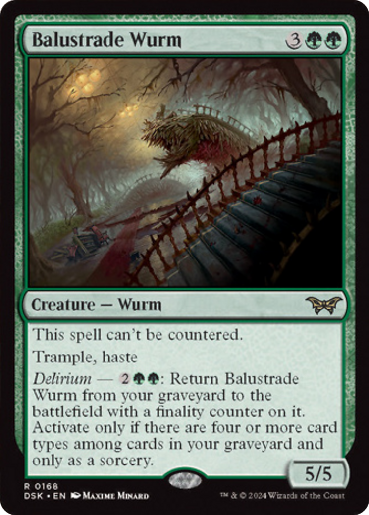 Balustrade Wurm Card Image