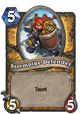 Stormpike Defender Card Image