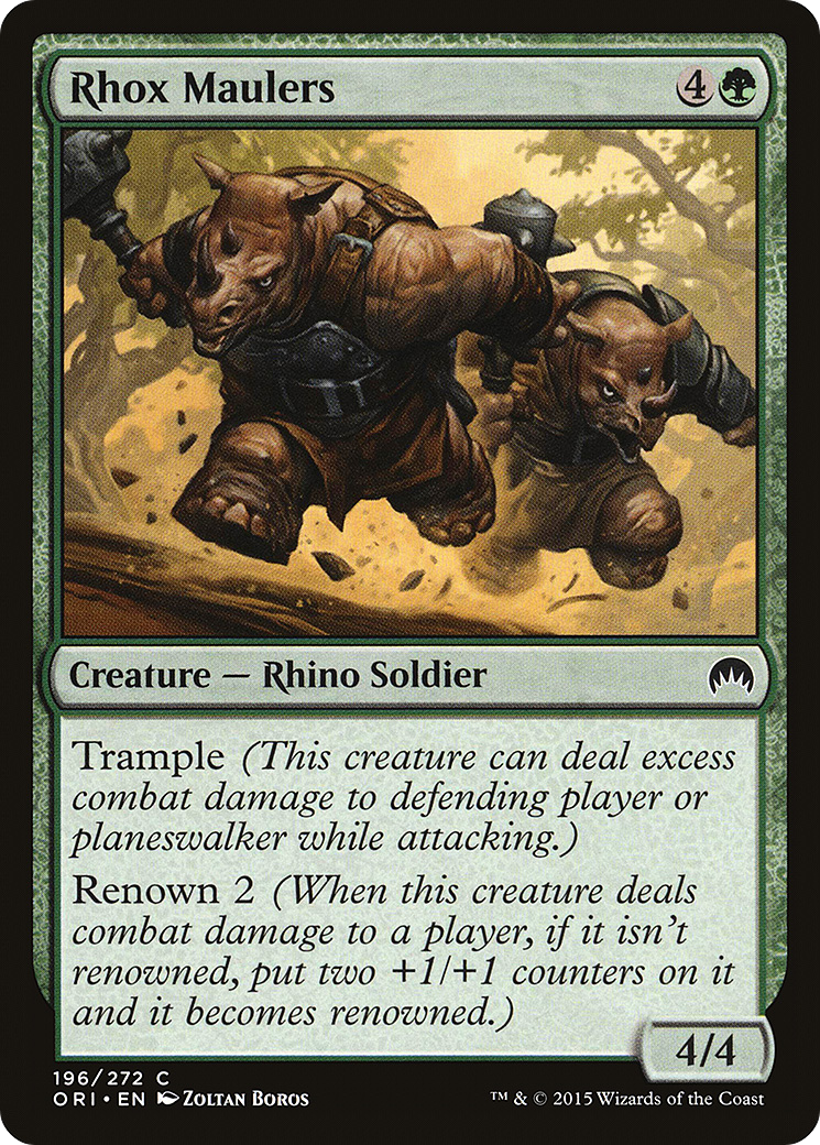 Rhox Maulers Card Image