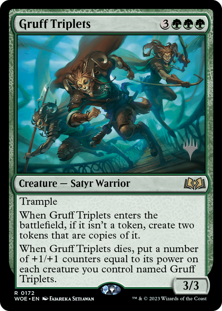 Gruff Triplets Card Image